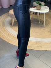 Load image into Gallery viewer, Leka Shiny High-Waisted Pants