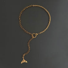 Load image into Gallery viewer, Nina Gold Moby Necklace