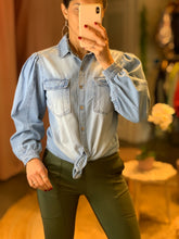 Load image into Gallery viewer, Zoe Light Long Sleeve Denim Shirt