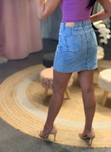 Load image into Gallery viewer, Denim Classic Mini Skirt