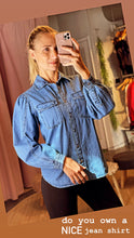 Load image into Gallery viewer, Zoe Light Long Sleeve Denim Shirt