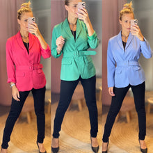 Load image into Gallery viewer, Rachael Vibrant Colors Blazer
