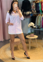 Load image into Gallery viewer, Striped Shirt Dress