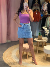 Load image into Gallery viewer, Denim Classic Mini Skirt
