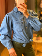 Load image into Gallery viewer, Zoe Light Long Sleeve Denim Shirt