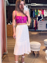 Load image into Gallery viewer, Cartagena Ruffle Crop Top