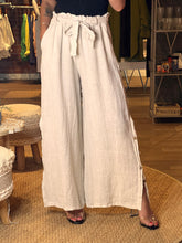 Load image into Gallery viewer, Leticia High Waisted Linen Pants
