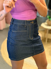 Load image into Gallery viewer, Denim Classic Mini Skirt
