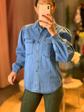 Load image into Gallery viewer, Zoe Light Long Sleeve Denim Shirt