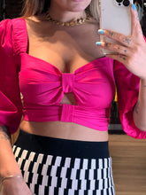 Load image into Gallery viewer, Marbella Cut Out Crop Top