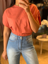 Load image into Gallery viewer, Solid Cotton Crop Short Sleeve