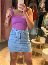 Load image into Gallery viewer, Denim Classic Mini Skirt
