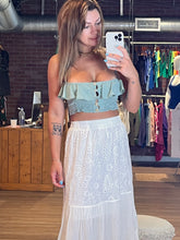 Load image into Gallery viewer, Cartagena Ruffle Crop Top