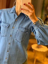 Load image into Gallery viewer, Zoe Light Long Sleeve Denim Shirt
