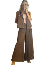 Load image into Gallery viewer, Versailles Rustic Linen Vest

