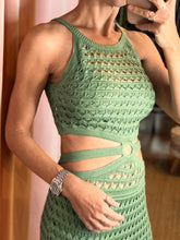 Load image into Gallery viewer, Maina Open Side Crochet Dress
