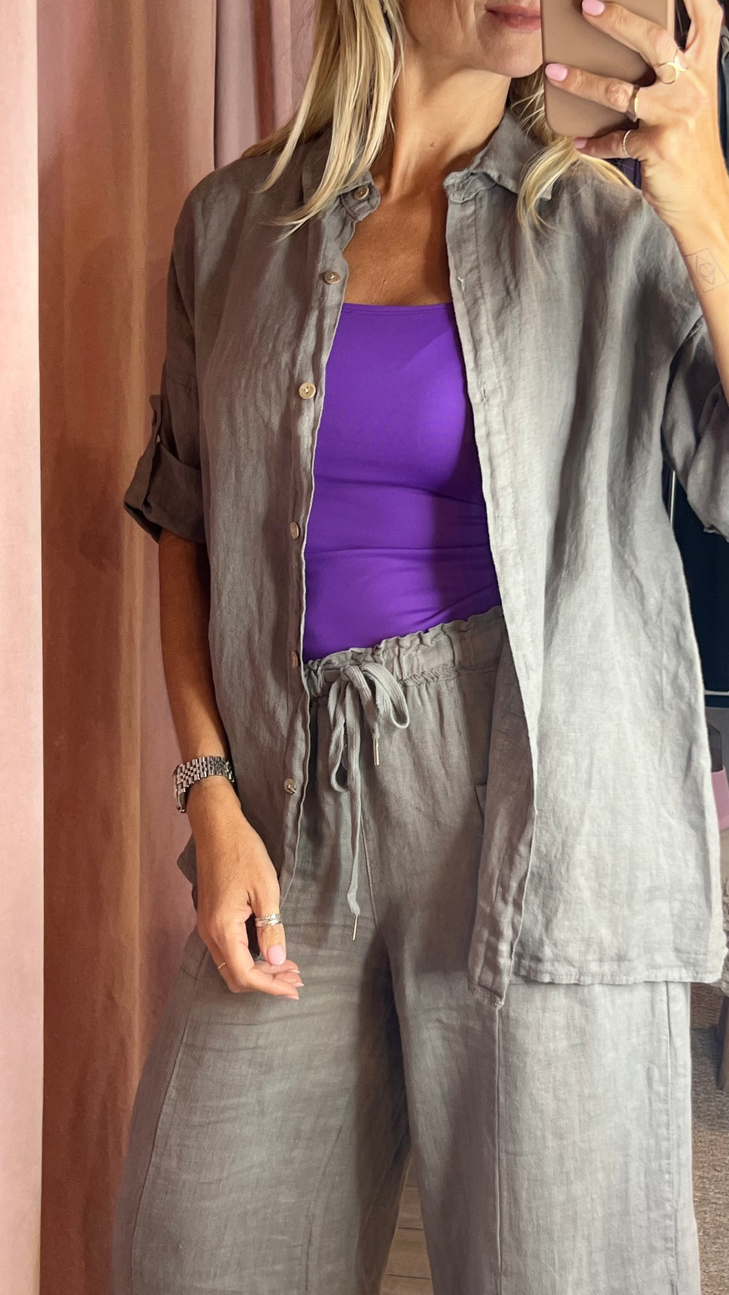 Mikaela Linen Shirt