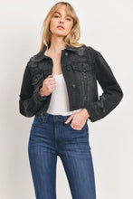 Load image into Gallery viewer, Destin Cropped Jean Jacket

