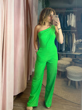 Load image into Gallery viewer, Brenda Off the Shoulder Jumpsuit
