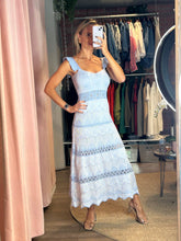 Load image into Gallery viewer, Porcelana Crochet Dress
