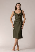 Load image into Gallery viewer, Terese Satin Midi Dress
