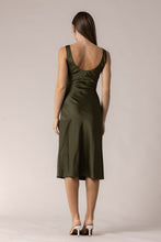 Load image into Gallery viewer, Terese Satin Midi Dress
