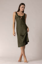 Load image into Gallery viewer, Terese Satin Midi Dress
