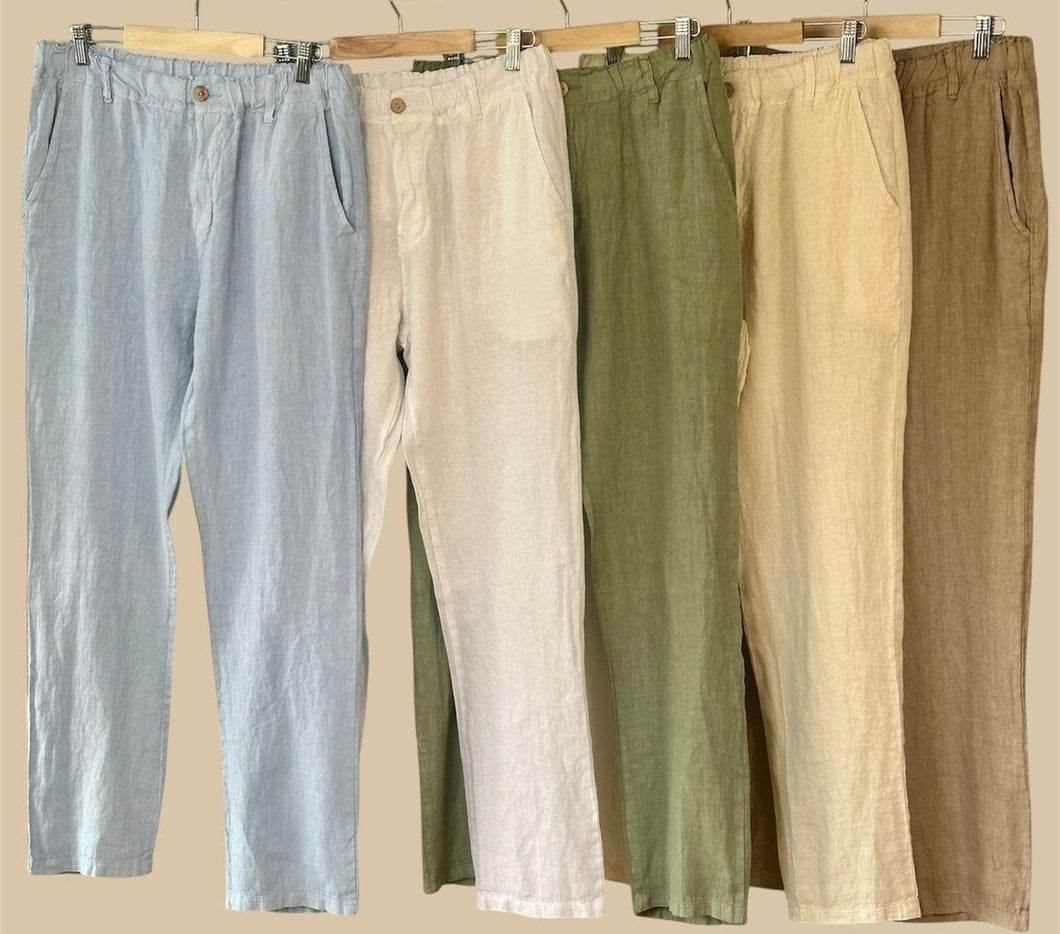 Pascal Men's Linen Pants