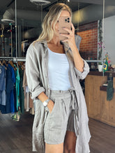 Load image into Gallery viewer, Luna Linen Dress/Cover up
