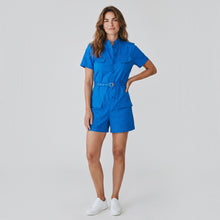 Load image into Gallery viewer, Valerie Pocketed Button Up Romper
