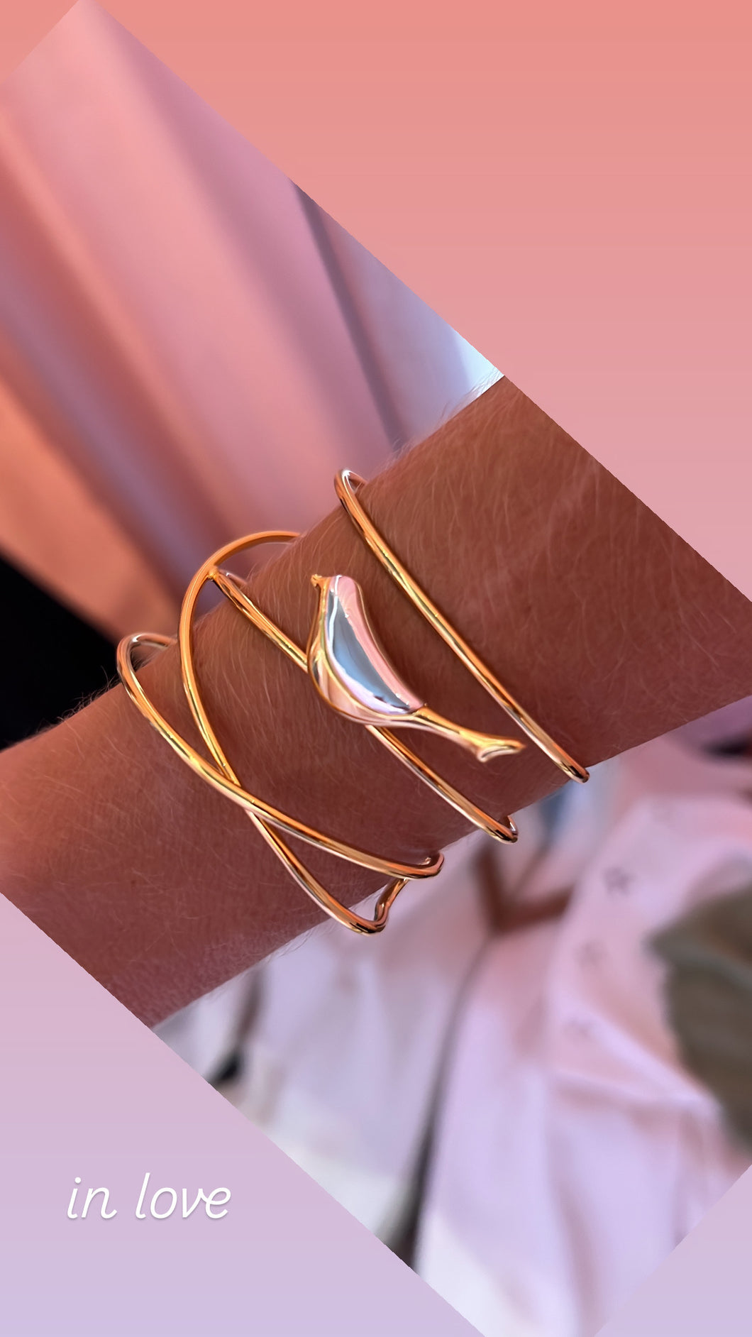 Aviva Gold Plated Bracelet