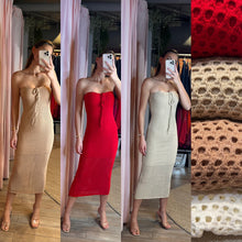 Load image into Gallery viewer, Carla Crochet Dress
