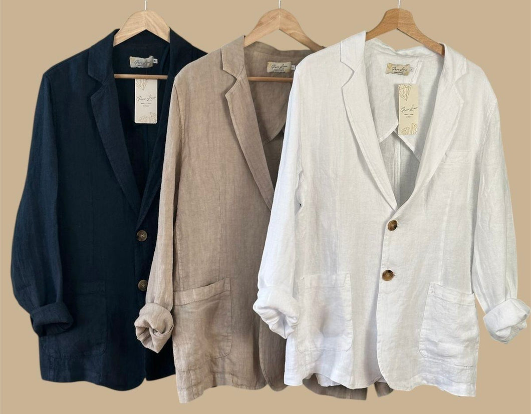 Paulo Linen Jacket