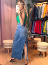 Load image into Gallery viewer, Jenny Maxi Denim Skirt
