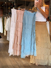 Load image into Gallery viewer, Maldiva Ruffle Silk Skirt (top sold separately)
