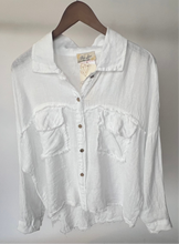 Load image into Gallery viewer, Roma Rustic Linen Shirt/Jacket
