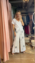 Load image into Gallery viewer, Alice Polka Dot Linen Pants
