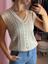 Load image into Gallery viewer, Honey Crochet Vest
