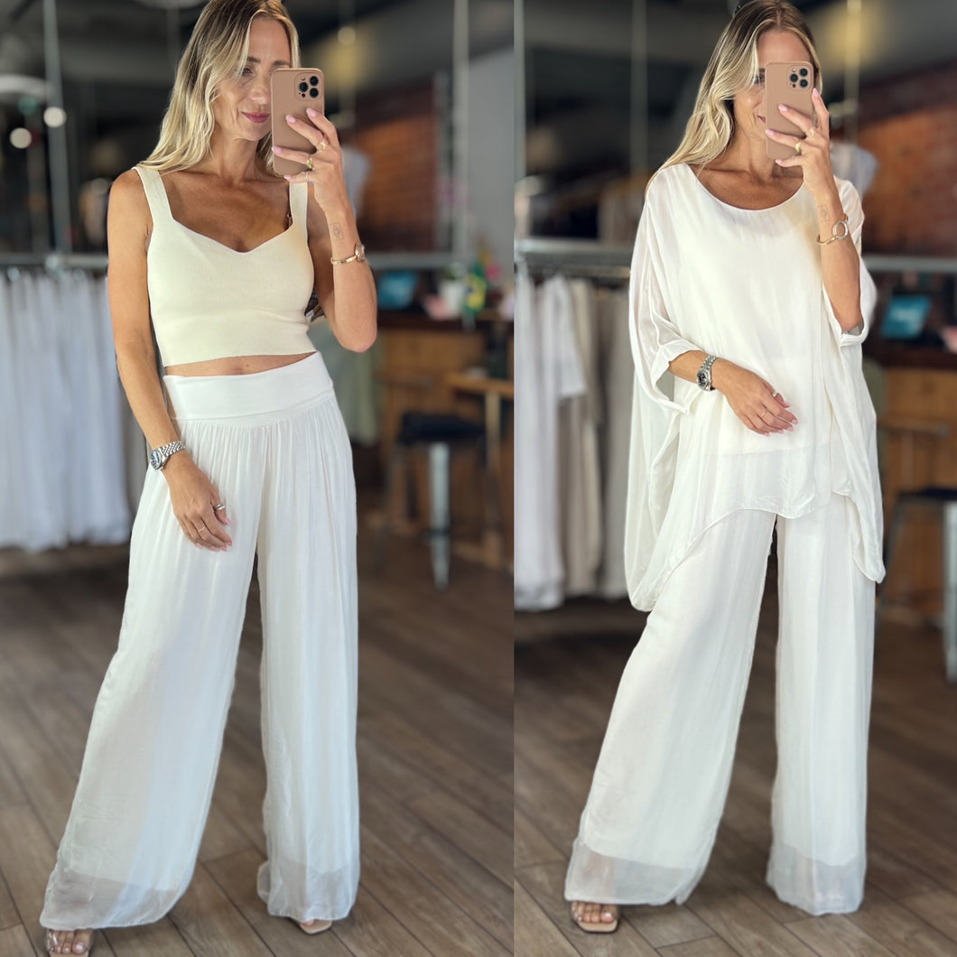 Volos Silk Pants
