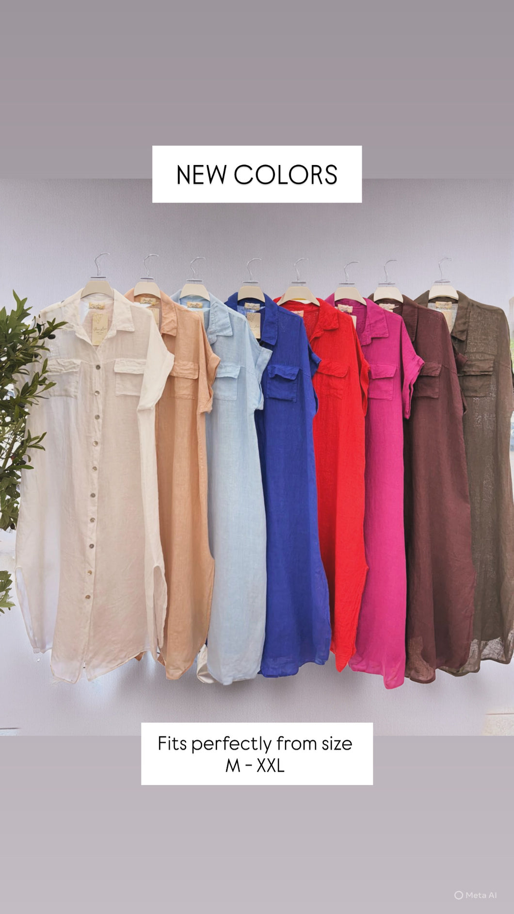 Naomi Linen Dress