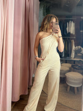 Load image into Gallery viewer, Brenda Off the Shoulder Jumpsuit
