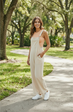 Load image into Gallery viewer, Helena Linen Wide Leg Jumpsuit
