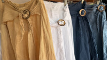 Load image into Gallery viewer, Gracie Rustic Linen Skirt
