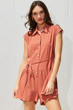Load image into Gallery viewer, Acacia Linen Romper
