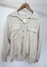 Load image into Gallery viewer, Roma Rustic Linen Shirt/Jacket
