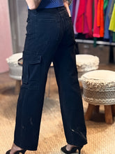 Load image into Gallery viewer, Val Cargo Black Jeans
