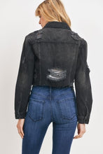 Load image into Gallery viewer, Destin Cropped Jean Jacket
