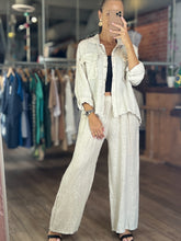Load image into Gallery viewer, Roma Rustic Linen Shirt/Jacket
