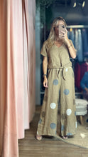 Load image into Gallery viewer, Alice Polka Dot Linen Pants
