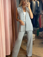 Load image into Gallery viewer, Carly Striped Vest and Pants Set
